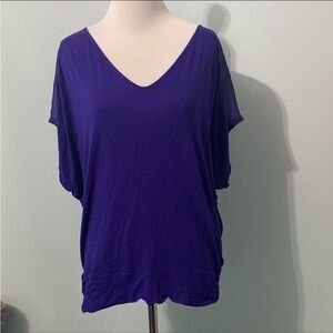 Express short sleeve flowy tunic top